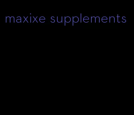 maxixe supplements