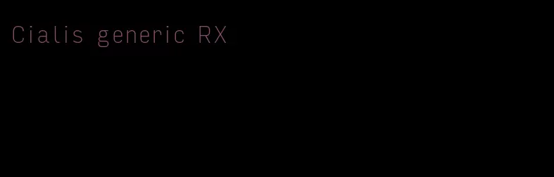Cialis generic RX