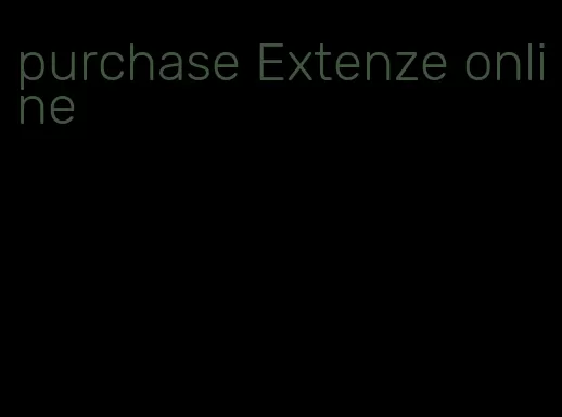 purchase Extenze online