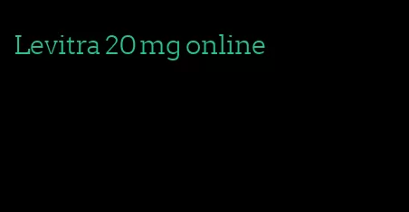 Levitra 20 mg online