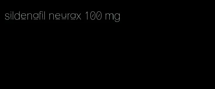 sildenafil neurax 100 mg