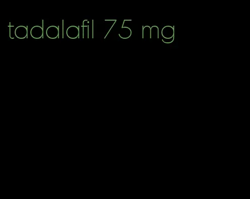 tadalafil 75 mg
