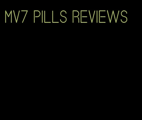 mv7 pills reviews