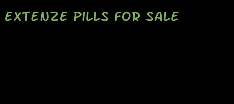 Extenze pills for sale