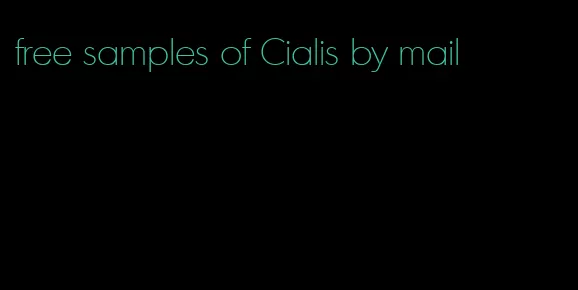 free samples of Cialis by mail