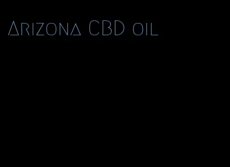 Arizona CBD oil