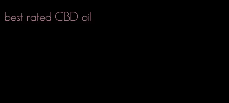 best rated CBD oil