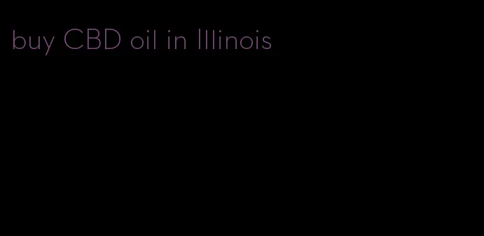 buy CBD oil in Illinois
