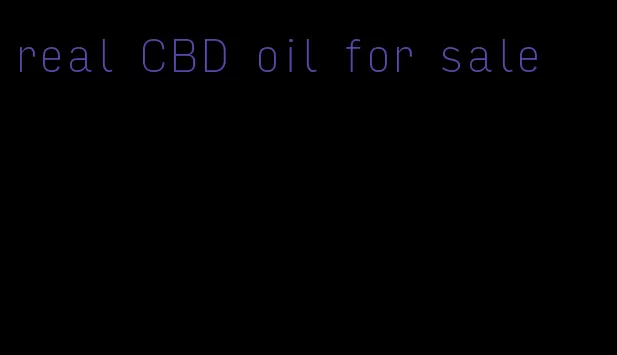 real CBD oil for sale