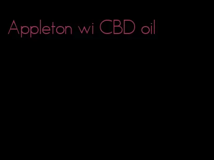 Appleton wi CBD oil