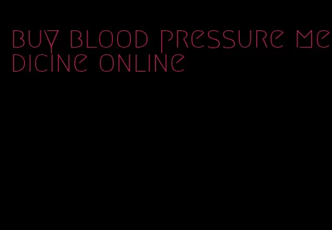 buy blood pressure medicine online