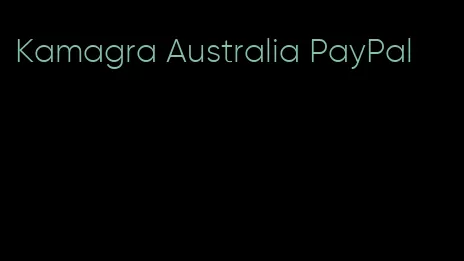 Kamagra Australia PayPal