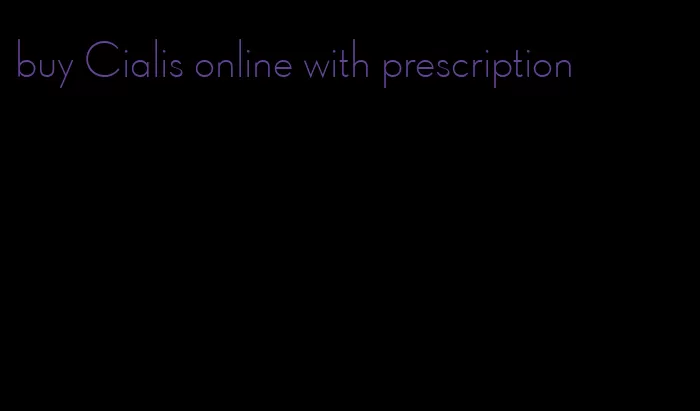 buy Cialis online with prescription