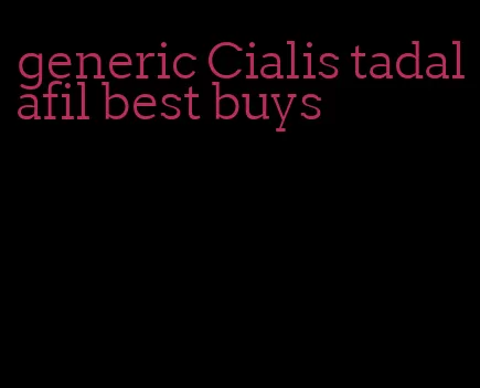 generic Cialis tadalafil best buys