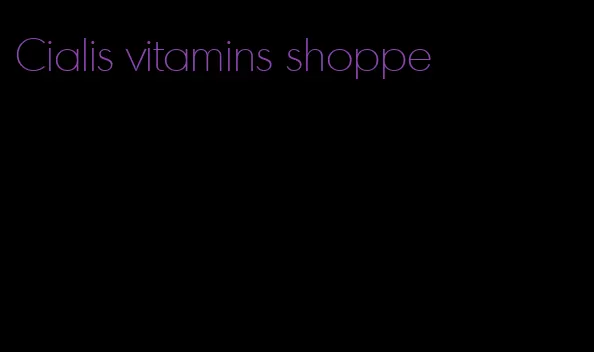 Cialis vitamins shoppe
