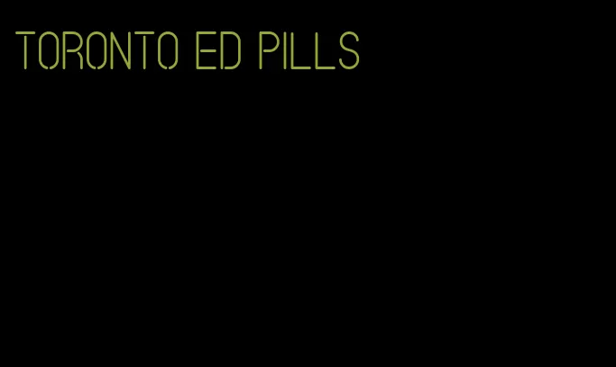Toronto ED pills