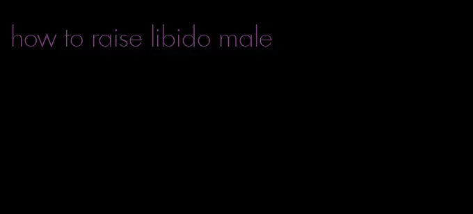 how to raise libido male