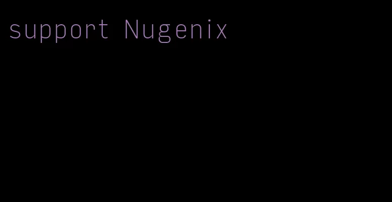 support Nugenix