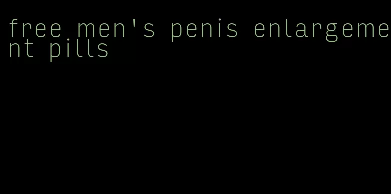 free men's penis enlargement pills