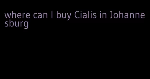 where can I buy Cialis in Johannesburg