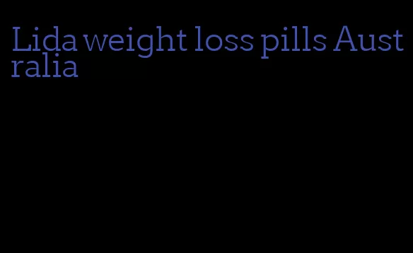 Lida weight loss pills Australia