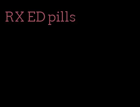 RX ED pills