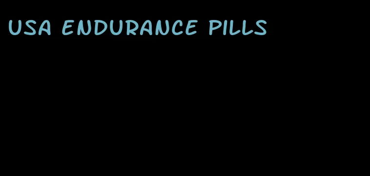 USA endurance pills