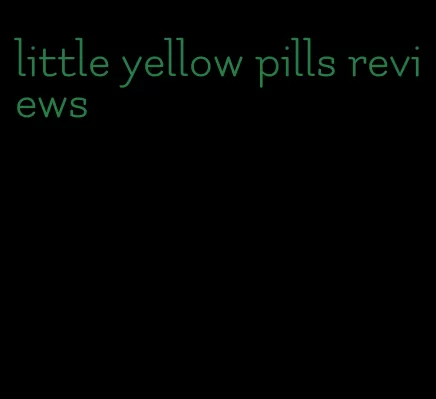 little yellow pills reviews