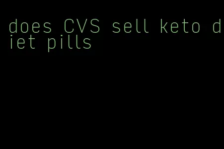 does CVS sell keto diet pills