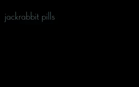 jackrabbit pills