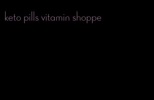 keto pills vitamin shoppe
