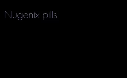 Nugenix pills