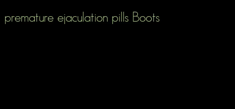 premature ejaculation pills Boots