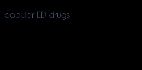 popular ED drugs