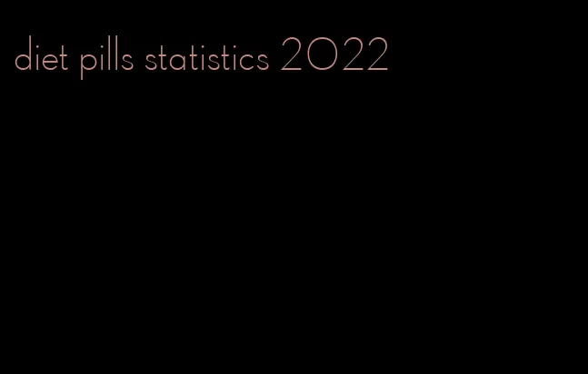 diet pills statistics 2022