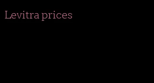 Levitra prices