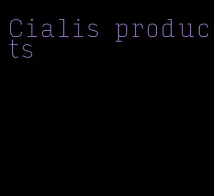 Cialis products