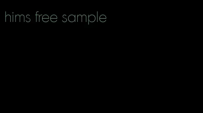 hims free sample