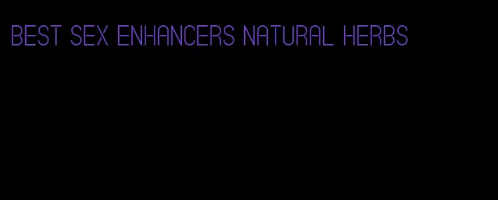 best sex enhancers natural herbs