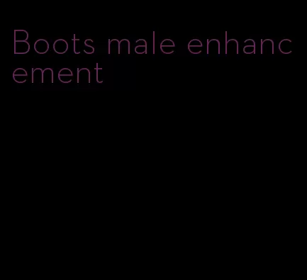 Boots male enhancement