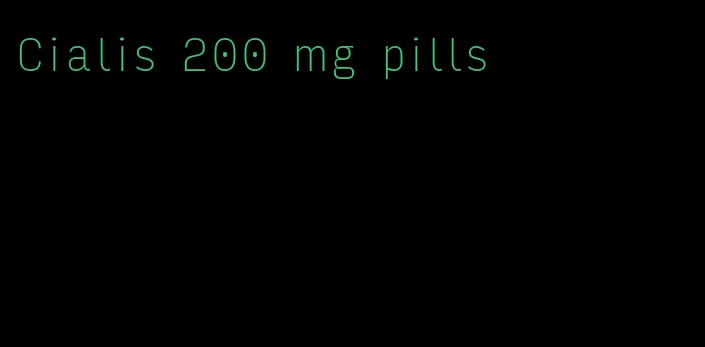 Cialis 200 mg pills