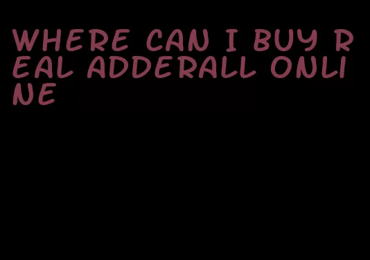 where can I buy real Adderall online