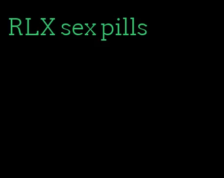 RLX sex pills