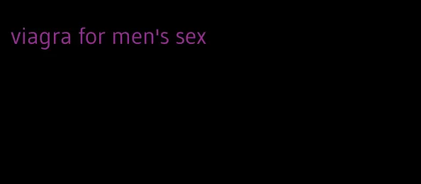 viagra for men's sex