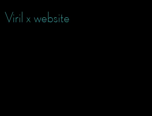 Viril x website