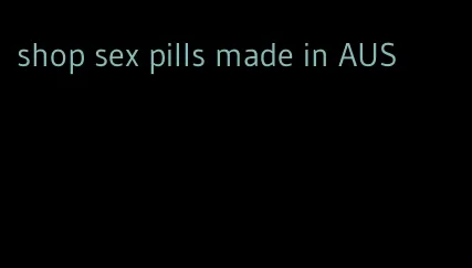shop sex pills made in AUS
