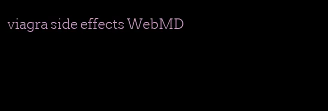 viagra side effects WebMD