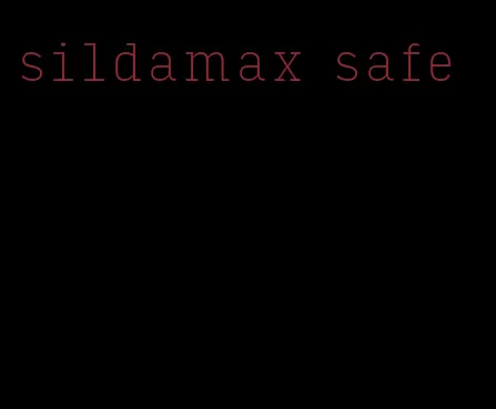 sildamax safe