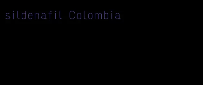 sildenafil Colombia
