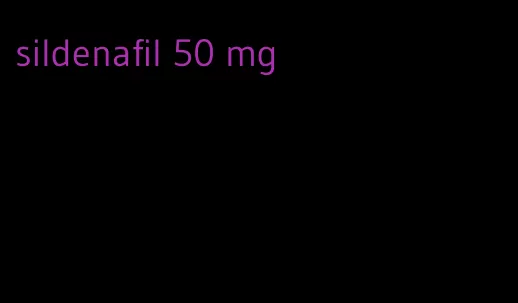 sildenafil 50 mg